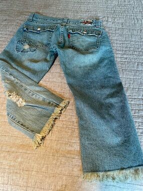 Vintage Levi's 504 Slouch crop Jeans